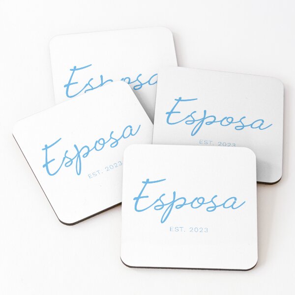 Item preview, Esposa est 2023 - baby blue version - wife est 2023 - Bride to be 2023 designed and sold by ALLURE-minimal.