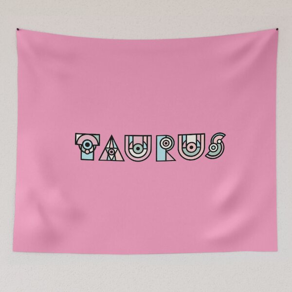 Artikelvorschau, Taurus Geometric Word Art entworfen und verkauft von DandiestArt22.