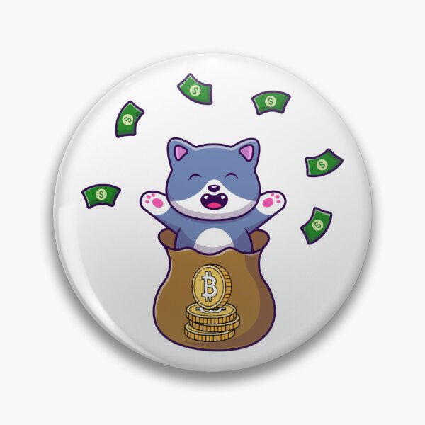 Item preview, bitcoin cat designed and sold by mrelax57700.