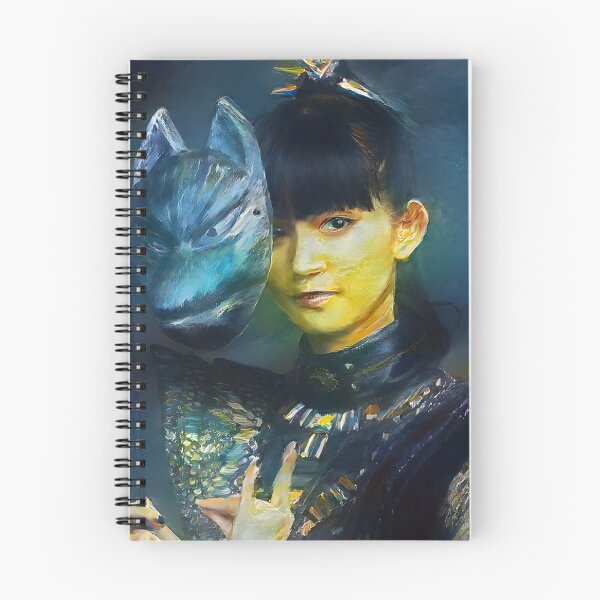 Item preview, Su-Metal with a Fox God Mask Babymetal AI Painting Digital Fan Art designed and sold by Gogmagosh.