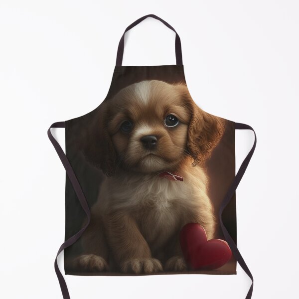 Item preview, Valentine Puppy Dog Cuddling Valentine Teddy Bear designed and sold by apuppyfeed.
