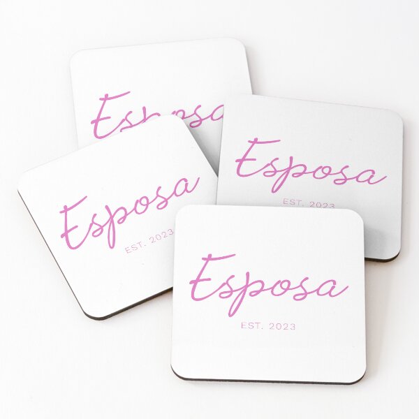 Item preview, Esposa est 2023 - baby pink version - wife est 2023 - Bride to be 2023 designed and sold by ALLURE-minimal.