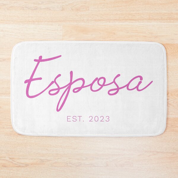 Item preview, Esposa est 2023 - baby pink version - wife est 2023 - Bride to be 2023 designed and sold by ALLURE-minimal.
