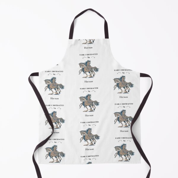 Item preview, Easily distracted by Horses designed and sold by Horse-Aholic.