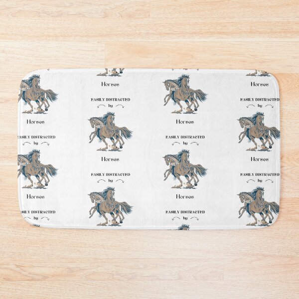 Item preview, Easily distracted by Horses  designed and sold by Horse-Aholic.