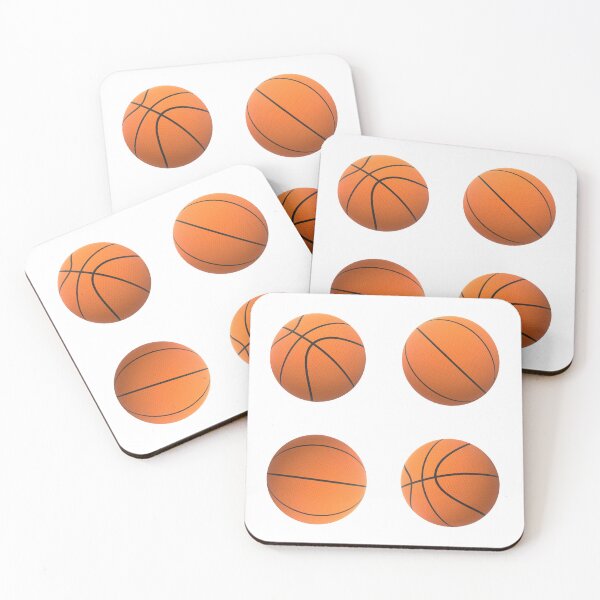 Item preview, Basketball Lovers Basketballs Pattern for Fans and Players (White Background) designed and sold by ArtByLM.
