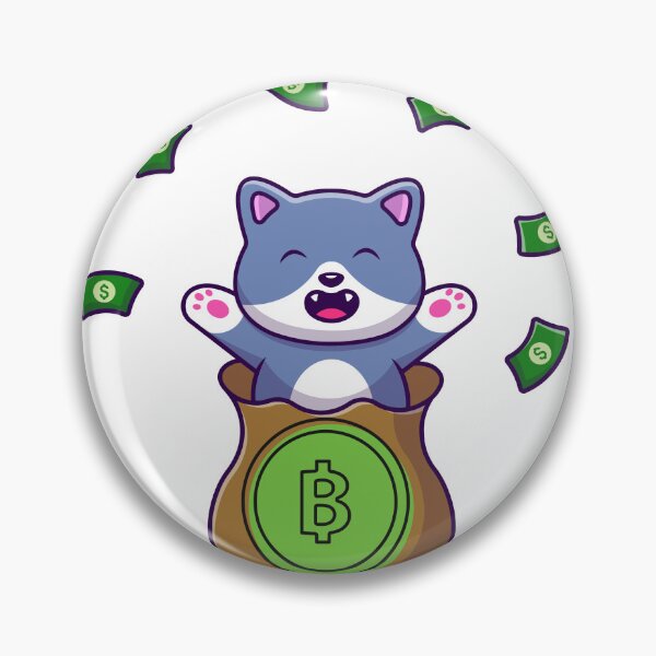 Item preview, bitcoin cat designed and sold by mrelax57700.
