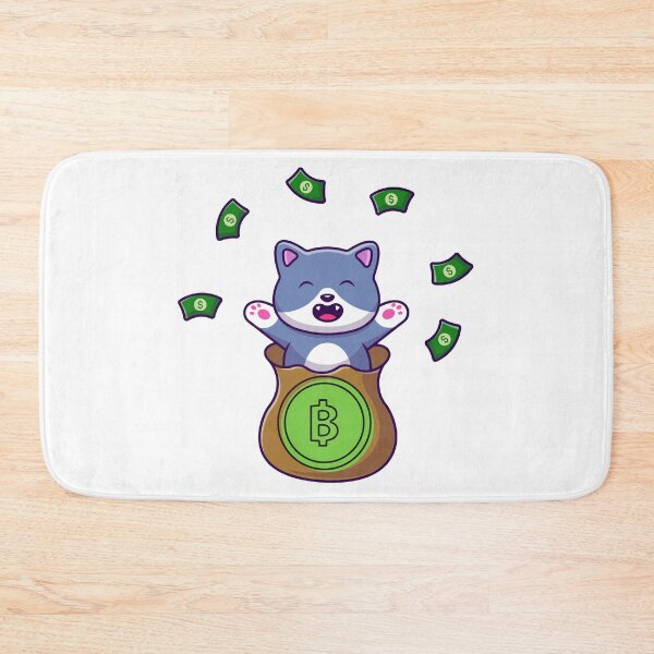Item preview, bitcoin cat designed and sold by mrelax57700.