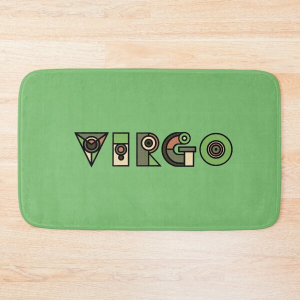 Aperçu de l'œuvre Virgo Geometric Word Art créée et vendue par DandiestArt22.