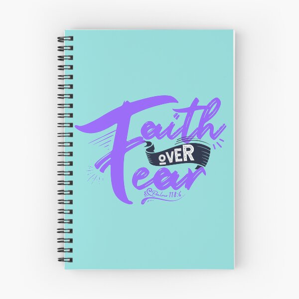 Item preview, Faith over fear - Bible verse designed and sold by Calli_Designs.