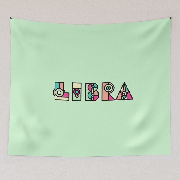 Artikelvorschau, Libra Geometric Word Art entworfen und verkauft von DandiestArt22.