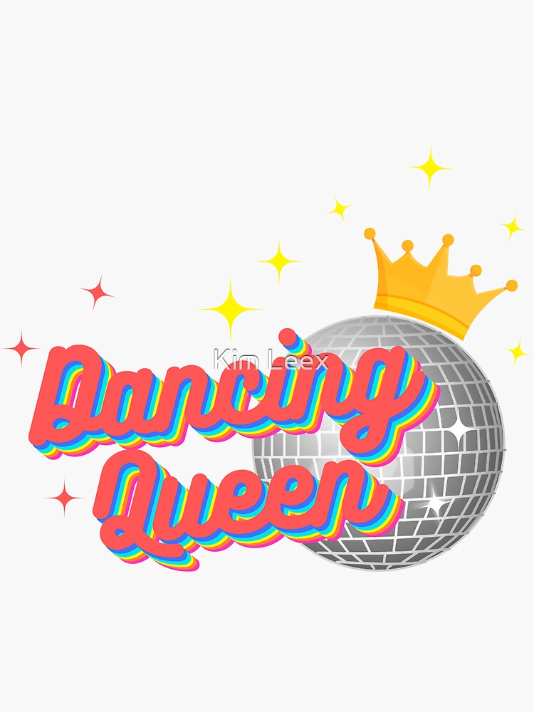 Dancing Queen, Vintage 1970s Retro Disco, Redbubble