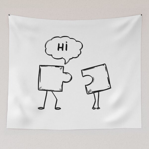 Item preview, Copy of Hi Bonjour Hola designed and sold by Aminesnip.