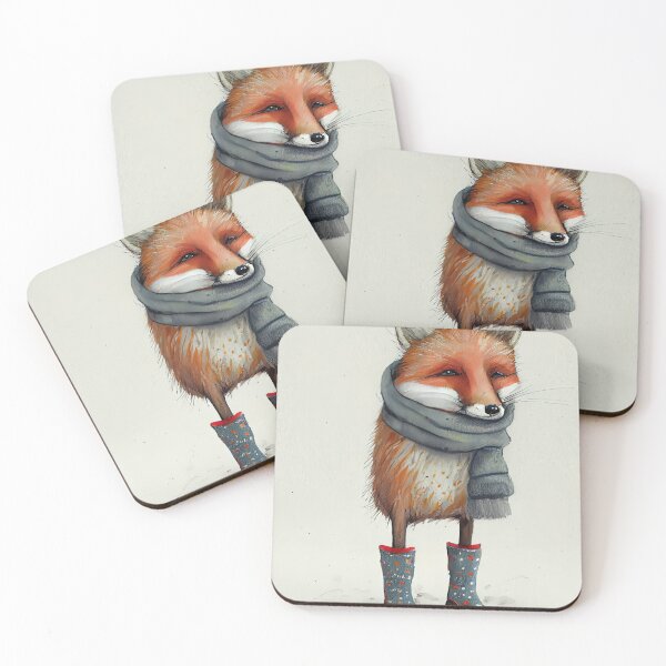 Item preview, Fox in Socks - watercolor painting designed and sold by Paintings By Simon .