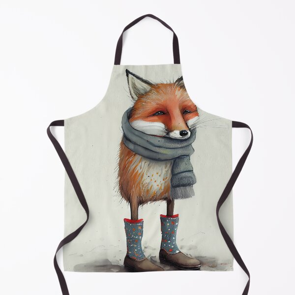 Item preview, Fox in Socks - watercolor painting designed and sold by Paintings By Simon .