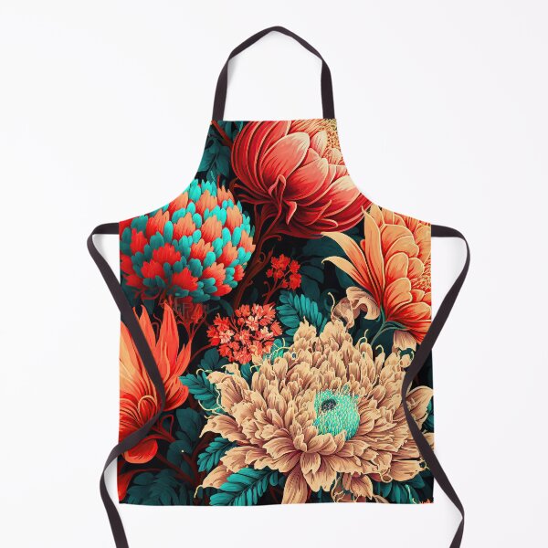 Item preview, Ornamental Floral Pattern Vintage Flowers Wallpaper Ornaments designed and sold by goldufeenstaub.