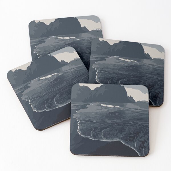 Item preview,  Abstract Illustration:- Abstract Landscape Wall Art-Retro Landscape Prints  designed and sold by typoinspired.