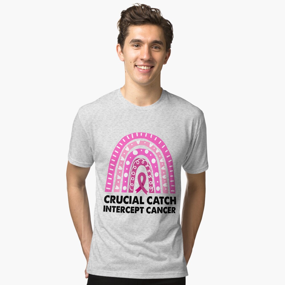 NFL Shield Logo Crucial Catch Intercept Cancer Referee Stretch Fit