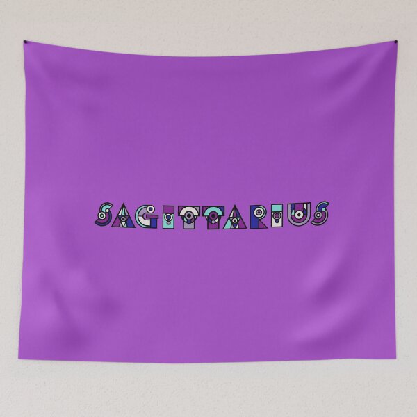 Artikelvorschau, Sagittarius Geometric Word Art entworfen und verkauft von DandiestArt22.