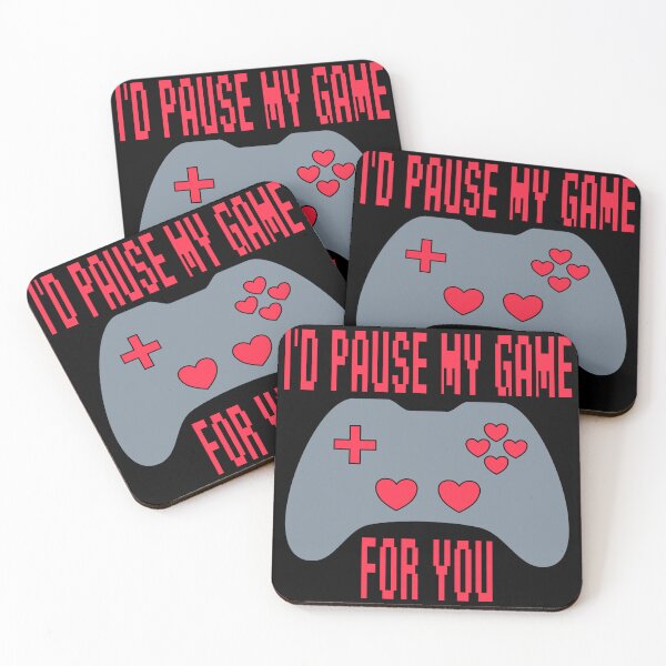 Item preview, I'd Pause My Game For You - Funny Valentines Day designed and sold by skauff.