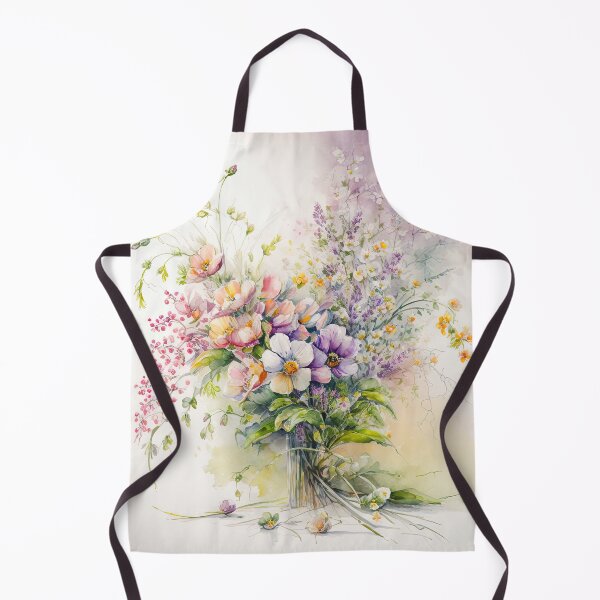 Item preview, Watercolor spring bouquet designed and sold by miamakescolors.