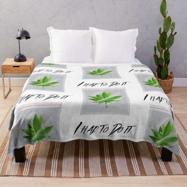 Item preview, I Had to Do It, Funny Cannabis Design designed and sold by mkzmerch.