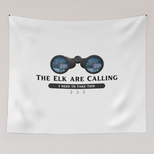 Item preview, The Elk Are Calling Me designed and sold by It's On Backwards.