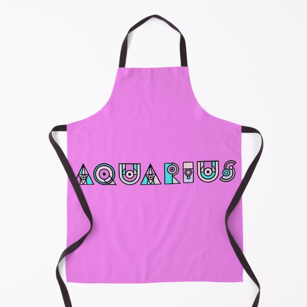 Item preview, Aquarius Geometric Word Art designed and sold by DandiestArt22.