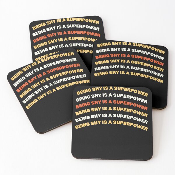 Item preview, Being shy is my superpower designed and sold by lang-popart.