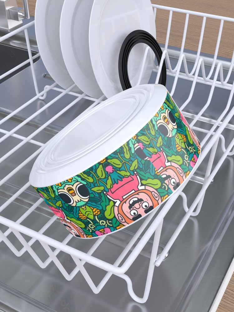 Alternate view of Bird Farmboy Cute Pattern Pet Bowl