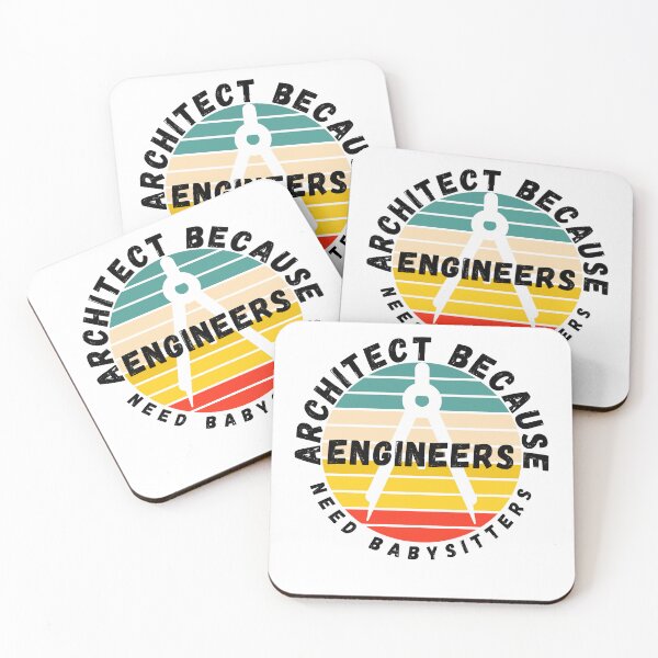 Item preview, Architect Because Engineers Need Babysitters designed and sold by mu-art.