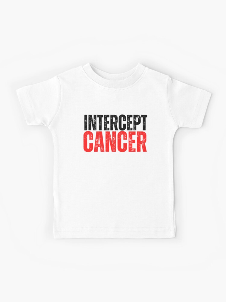 crucial catch intercept cancer  Kids T-Shirt for Sale by TampaTee