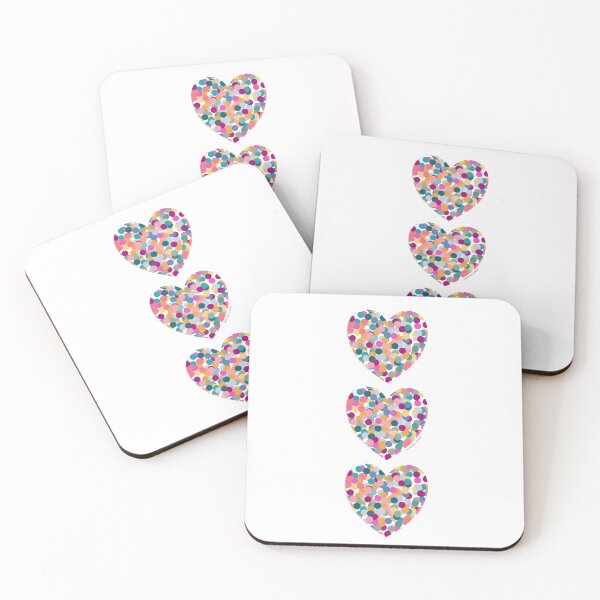 Item preview, Sprinkles, circles, spots and polkadots. Cute valentine love heart. Caroline Laursen original designed and sold by Caroline Laursen.