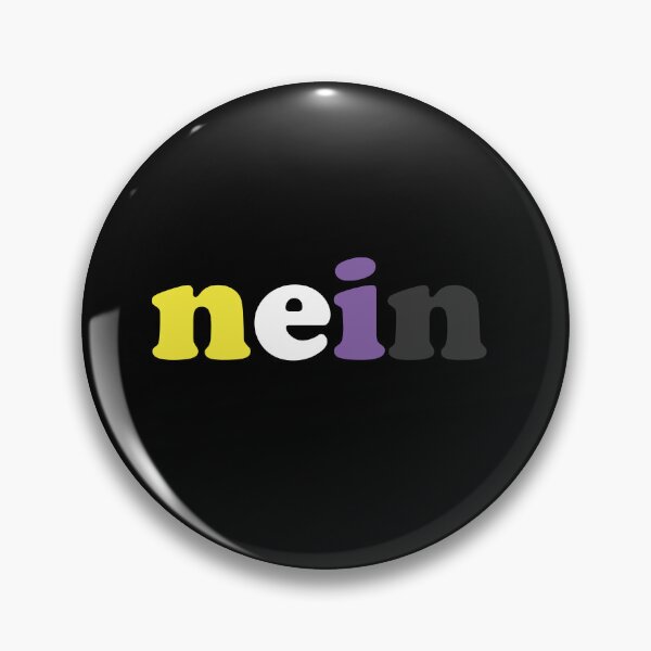 Item preview, Nein Non Binary Pride NB Proud Nonbinary Two Spirits LGBTQ+ designed and sold by Queer Pride Shop.