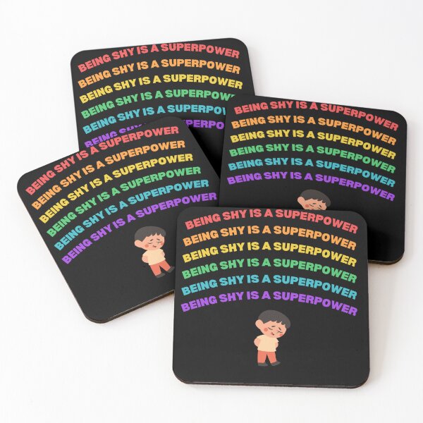 Item preview, Being shy is my superpower designed and sold by lang-popart.