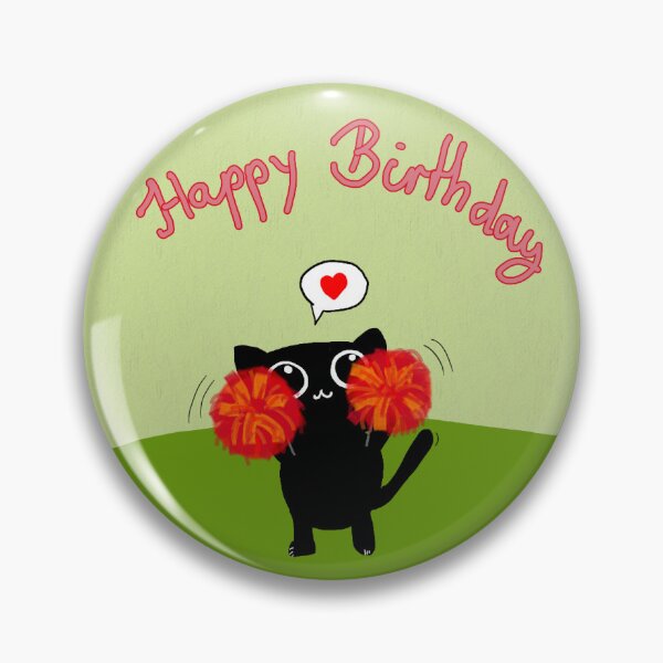 Item preview, Birthday cat pompom designed and sold by Peticute.