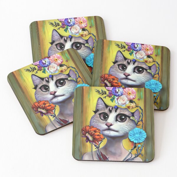 Item preview, elegant cat designed and sold by bogfl.