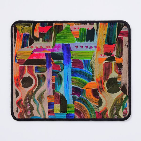 Item preview, Vibrant Multicolour Paint Collage designed and sold by korynaq.