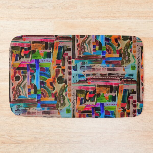 Item preview, Vibrant Multicolour Paint Collage designed and sold by korynaq.