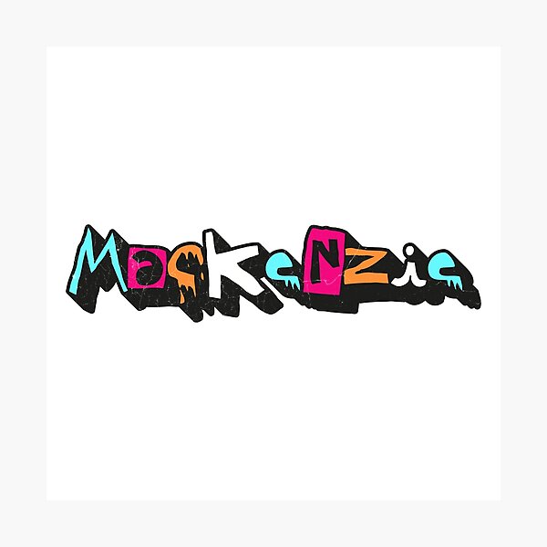 Item preview, MACKENZIE Custom Text Birthday Name designed and sold by Danylo Mikhnievych.