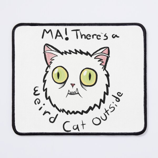 Item preview, Weird cat  designed and sold by LittlestMonster.