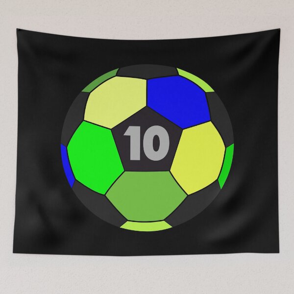 Item preview, Pele rip 10 brazil football designed and sold by panfilka.