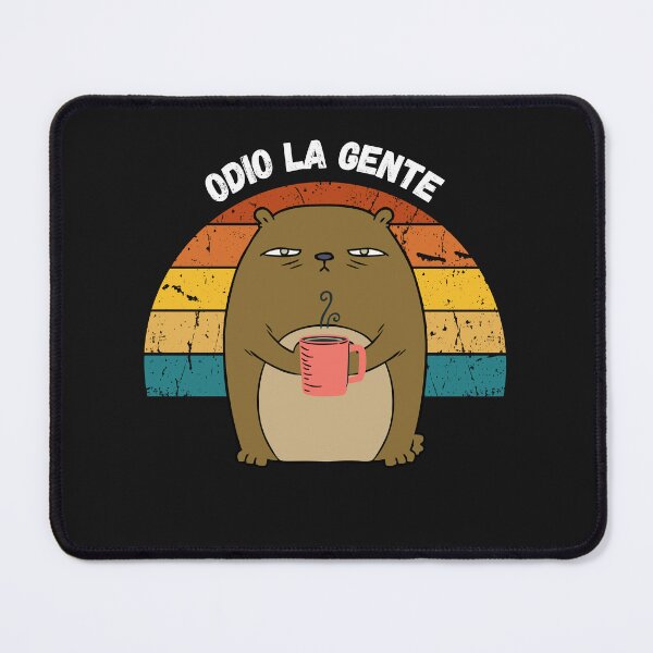 Item preview, Odio La Gente Orso Caffè Divertente Regalo I Hate People designed and sold by Mechanical-Artt.