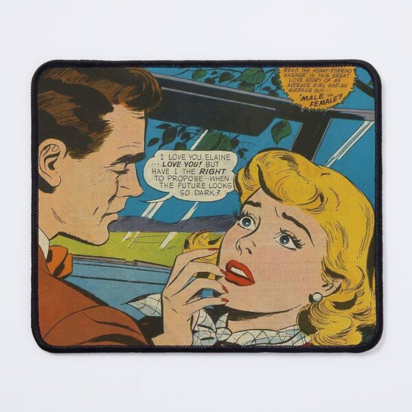 Item preview, Vintage Romance Comic Book Cover Art designed and sold by Nero9o.