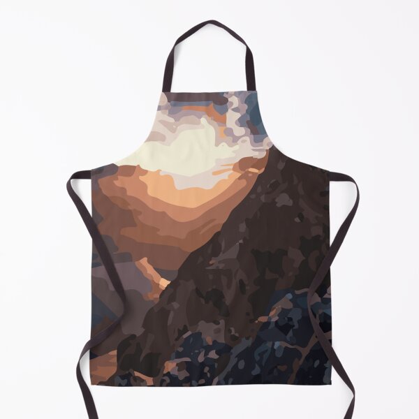 Item preview, Abstract Illustration:- Abstract Landscape Wall Art-Vintage Landscape Art designed and sold by typoinspired.
