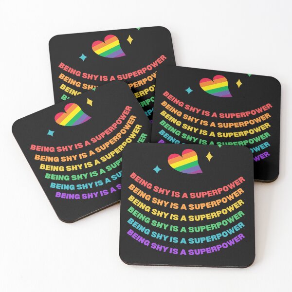 Item preview, Being shy is my superpower designed and sold by lang-popart.