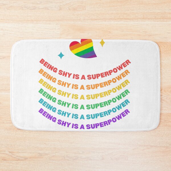 Item preview, Being shy is my superpower designed and sold by lang-popart.