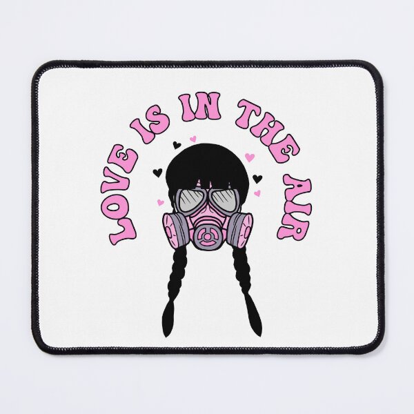 Item preview, Anti Valentine's Day Gas Mask Wednesday Addams designed and sold by humnoo.