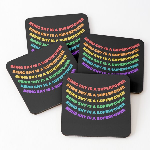 Item preview, Being shy is my superpower designed and sold by lang-popart.