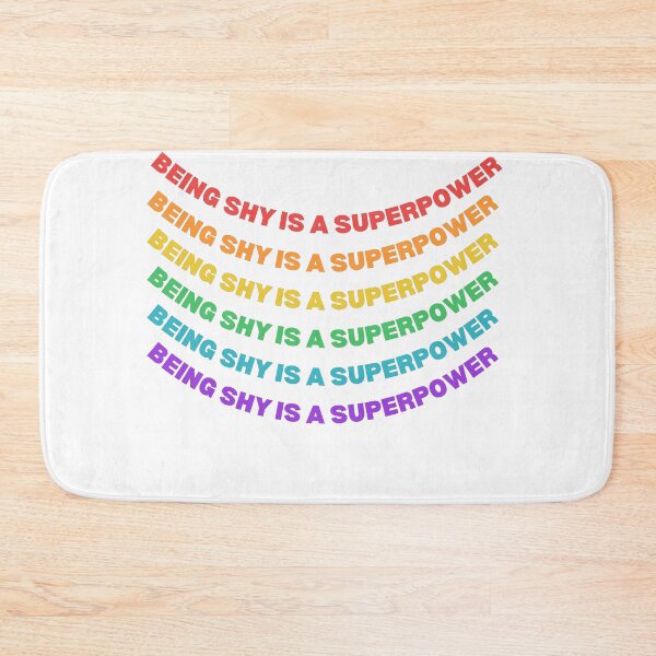 Item preview, Being shy is my superpower designed and sold by lang-popart.